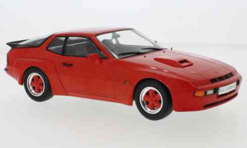 Porsche 924 Carrera GT red with red wheel rim 1981