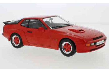 Porsche 924 Carrera GT red with red wheel rim 1981