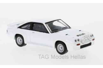 OPEL MANTA 400 WHITE PLAIN BODY VERSION 4 SPARE WHEELS  IXO  MDCS022