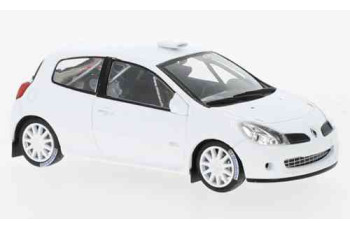 Renault Clio R3 white with extra night lights  IXO  MDCS029