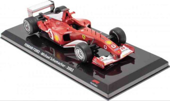 ATLAS Ferrari F2002 No1 MICHAEL SCHUMACHER 2002