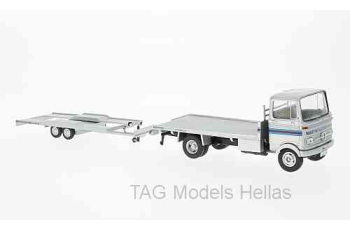 Mercedes LP 608, silver, Martini, with trailer PCL18278