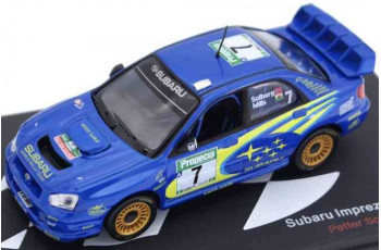 ATLAS SUBARU IMPREZA WRC No7 PETTER SOLBERG/MILLS RALLY N 