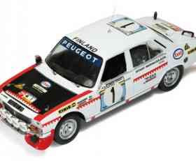 IXO  Peugeot 504 #1 H.Liddon-T.Makinen Rally Safari 1975