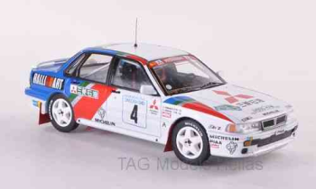 IXO  Mitsubishi Galant VR-4 #4 “RALLIART” K.Eriksson-S.Parmander Winner Sweden Rally 1991