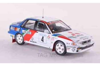 IXO  Mitsubishi Galant VR-4 #4 “RALLIART” K.Eriksson-S.Parmander Winner Sweden Rally 1991