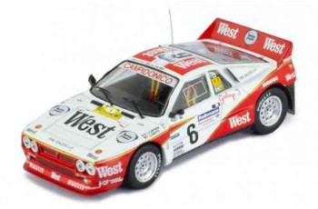 Lancia 037 Rally Evo 2 No6 West Rally Antibes Capone/Cresto  IXO  RAC339