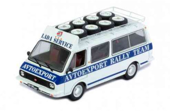 IXO RAF 2203 Latvia Rally service Assistance with Roof rack and Wheels  RAC372X