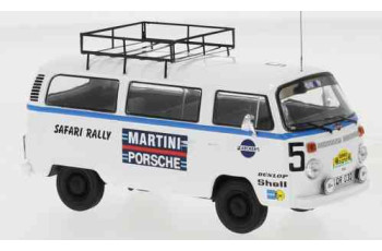 VW T2 Bus team Porsche Martini Martini Rallye WM Safari Rallye Rally Assistance Van IXO RAC386X