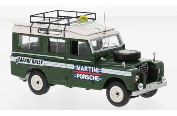 Land Rover series II 109 RHD team Porsche Martini Martini Rallye WM Safari Rallye Rally Assistance Va, 1978  IXO  RAC387X