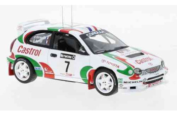 Toyota Corolla WRC No7 Toyota team Europe Castrol Rallye WM RAC Rally 25th RAC Anniversary editioin Auriol/Giraudet 1997  IXO  RAC394B