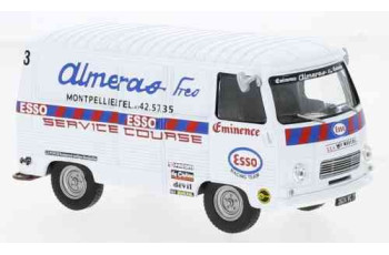 Peugeot J7 team Almeras Eminence Rally service  IXO  RAC397