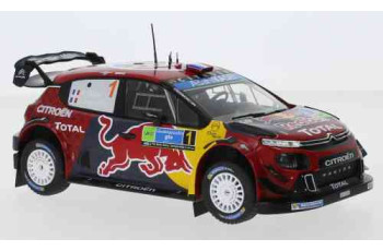 Citroen C3 WRC No1 Red Bull Rallye WM Rallye Mexico Ogier/Ingrassia 2019  IXO  RAL001