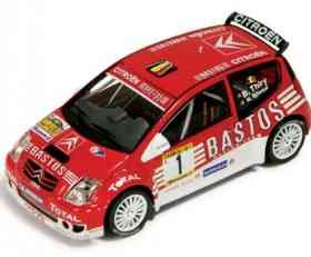 IXO Citroen C2 S1600 (Bastos) #1 B.Thiry-G.Nicolas Rally Czech Barum 2004