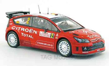 IXO Citroen C4 WRC #2 D.Sordo-M.Marti 11th Rally Monte Carlo 2008