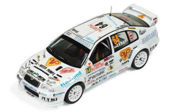 IXO Skoda Octavia WRC #64 S.Casadio-R.Errani Rally Monte Carlo 2008