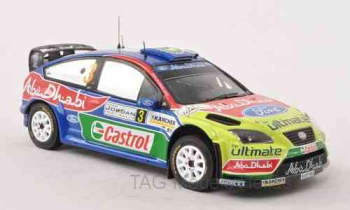 IXO  Ford Focus RS WRC 07 #3 J.Lehtinen-M.Hirvonen Winner Rally Jordan 2008