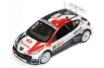 IXO  Peugeot 207 S2000 #6 J-J.Renucci-S.Sarrazin 4th Rally Monte Carlo 2010
