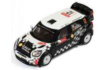 IXO  Mini John Cooper Works #12 A.Araujo-M.Ramalho Rally Monte Carlo 2012