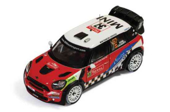 IXO Mini John Cooper Works #37 D.Barrio-D.Sordo 2nd Rally Monte Carlo 2012