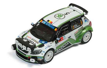 IXO  Skoda Fabia S2000 #5 F.Loix-F.Miclotte winner Ypres Rally 2013