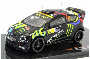 Ford Fiesta RS WRC, No.46, Rallye Monza, V.Rossi/C.Cassina, 2012 IXO RAM618