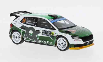 Skoda Fabia Rally2 Rallye WM Rally Monte Carlo 2023 No24  IXO  RAM890