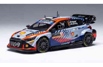 Hyundai i20 N Rally1 No8 Rallye Monte Carlo 2024 Tanak/Jarveoja  IXO  RAM911