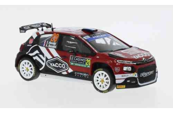 Citroen C3 Rally2 No20 Rallye Monte Carlo 2024 Rossel/Dunand IXO RAM916