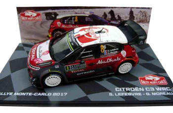 Citroen C3 WRC #8 LEFEBVRE/MOREAU RALLY MONTE CARLO 2017  ATLAS  RMIT8