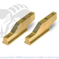 SHEPHERD-Engine mounts brass (2pcs)