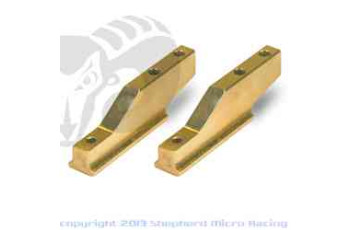 SHEPHERD-Engine mounts brass (2pcs)