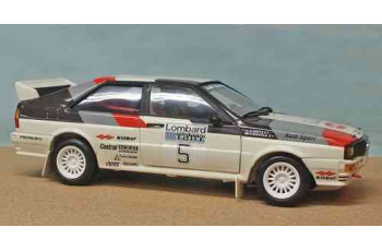 SUNSTAR 4181 AUDI QUATTRO 1981 LOMBARD RAC RALLY MIKKOLA / HERTZ