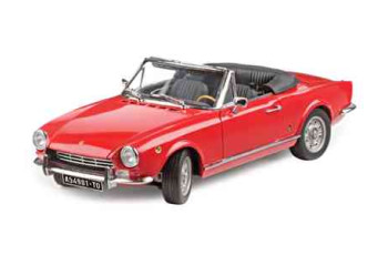 SUNSTAR  4901 FIAT 124 SPIDER AS - Rosso corsa