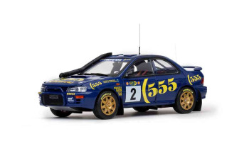 SunStar 1/18 Subaru Impreza 555 - #2 K.Eriksson/S.Parmander 2nd Safari Rally Kenya 1996