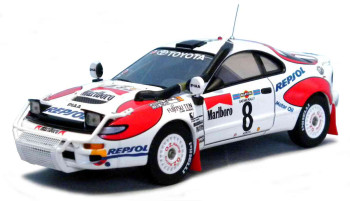 TOYOTA CELICA 4WD ST 185 #8 SAFARI RALLY 1992 TOPMARQUES TOP034F