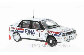 Lancia delta HF Integrale 16V, No.1, FINA, Rallye WM, tour de Corse, D.Auriol/B.Occelli, 1991 VITESSE VSS42420