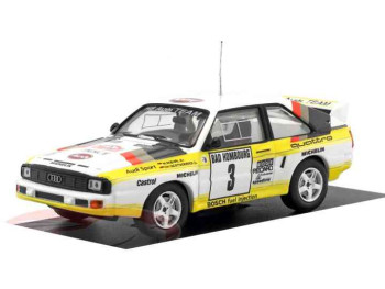 CMR Audi SPORT QUATTRO #3 ROHRL/GEISTDORFER 2nd RALLY MONTE CARLO 1985  WRC001