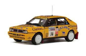 SunStar 1/18 LR Rally 1990 LANCIA DELTA HF INTEGRALE 16V - #14 P.Eklund/J.O Bohlin SUN3121