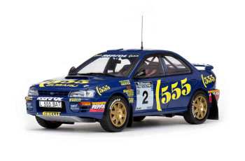 SunStar 1/18 SUBARU IMPREZA 555 - #2 C.McRae/D.Ringer Winner Rally of New Zealand 1994