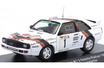 CMR Audi QUATTRO SPORET No1 ROHRL/GEISTDORFER WINNER 3 Städte RALLY 1984  WRC025